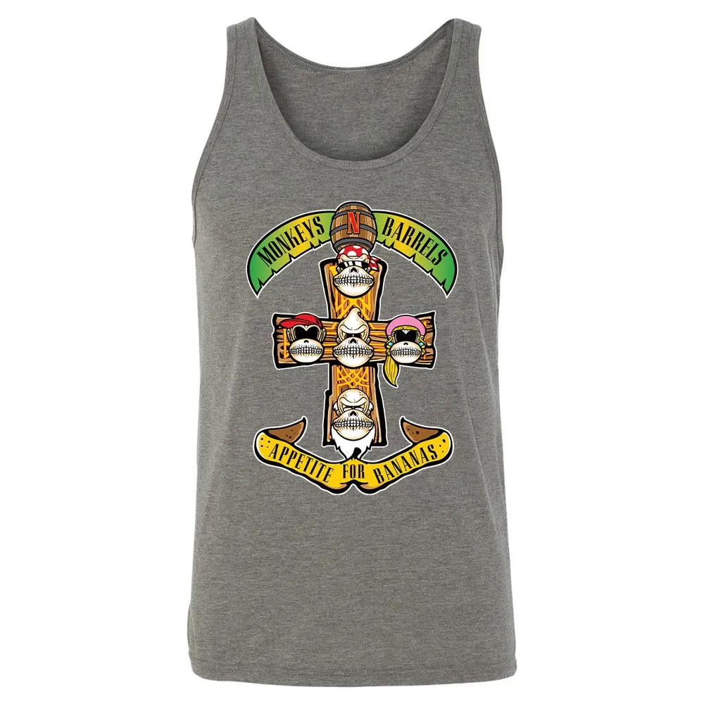 Unisex Jersey Tank - 263QXSQ1 - Grey Triblend - 2