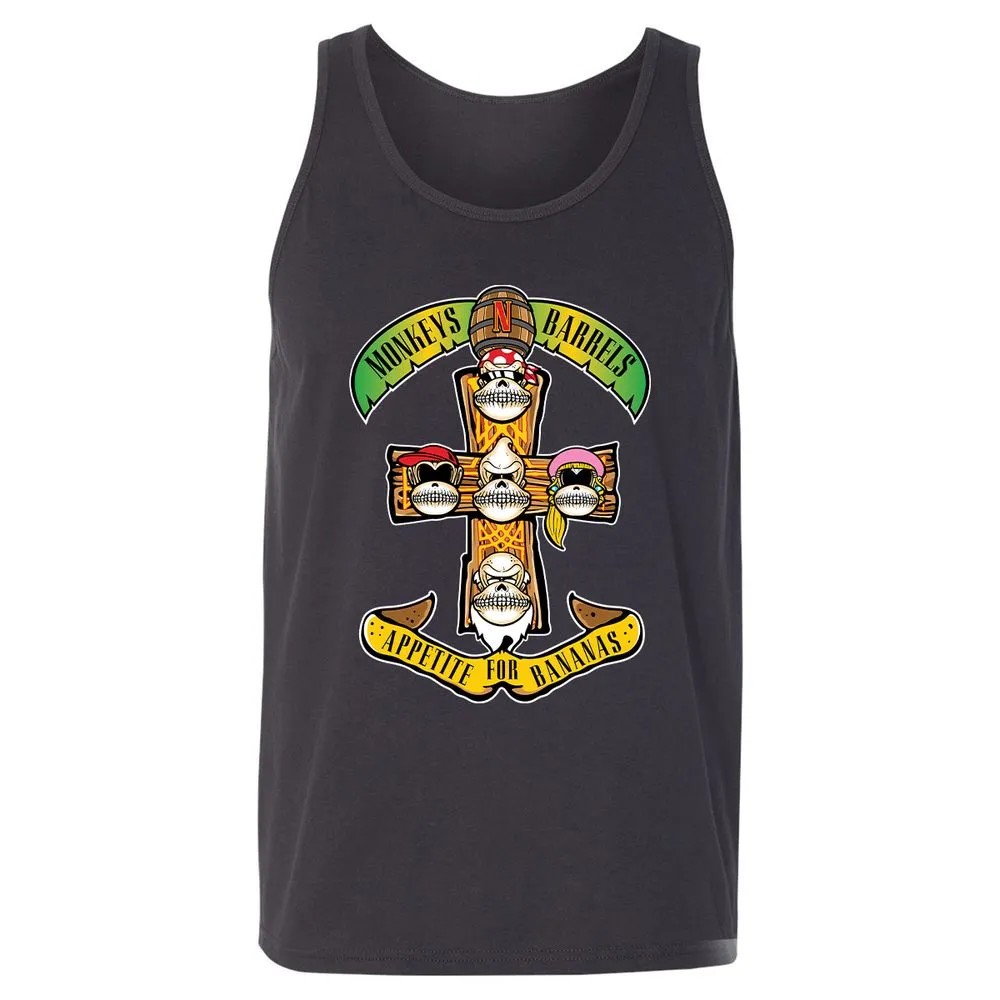 Unisex Jersey Tank - 263QXSQ1 - Dark Grey - 7