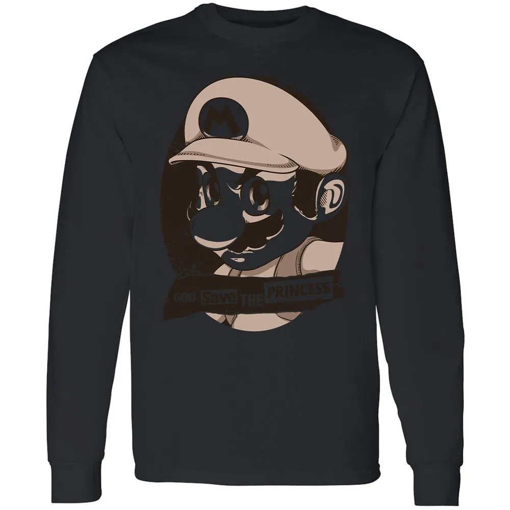 Long Sleeve T-Shirt - DMVSF6QW - Black - 16