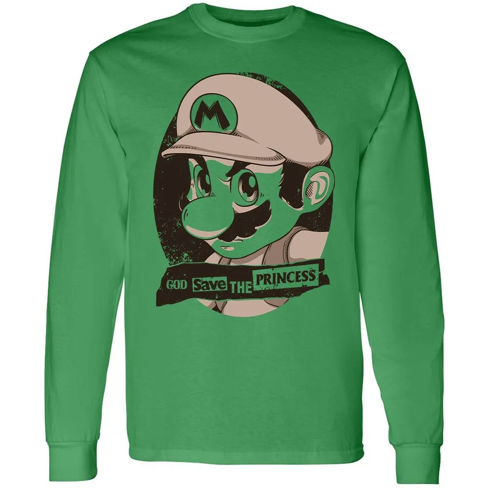 Long Sleeve T-Shirt - DMVSF6QW - Irish Green - 10