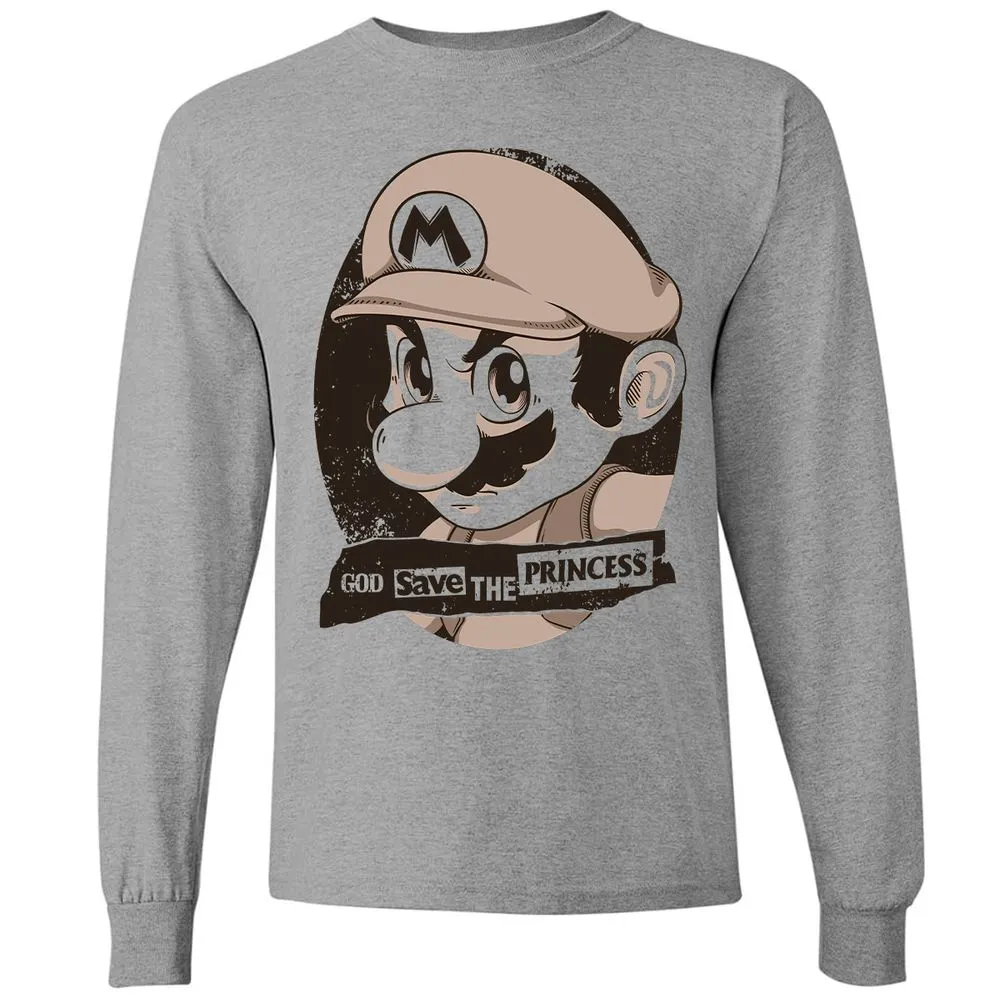 Long Sleeve T-Shirt - DMVSF6QW - Graphite Heather - 6