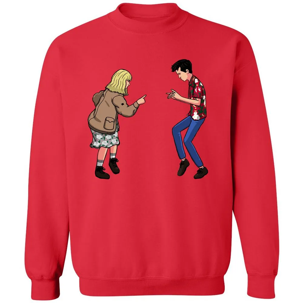 Classic Unisex Sweatshirt - C7UL1B9F - Red - 5