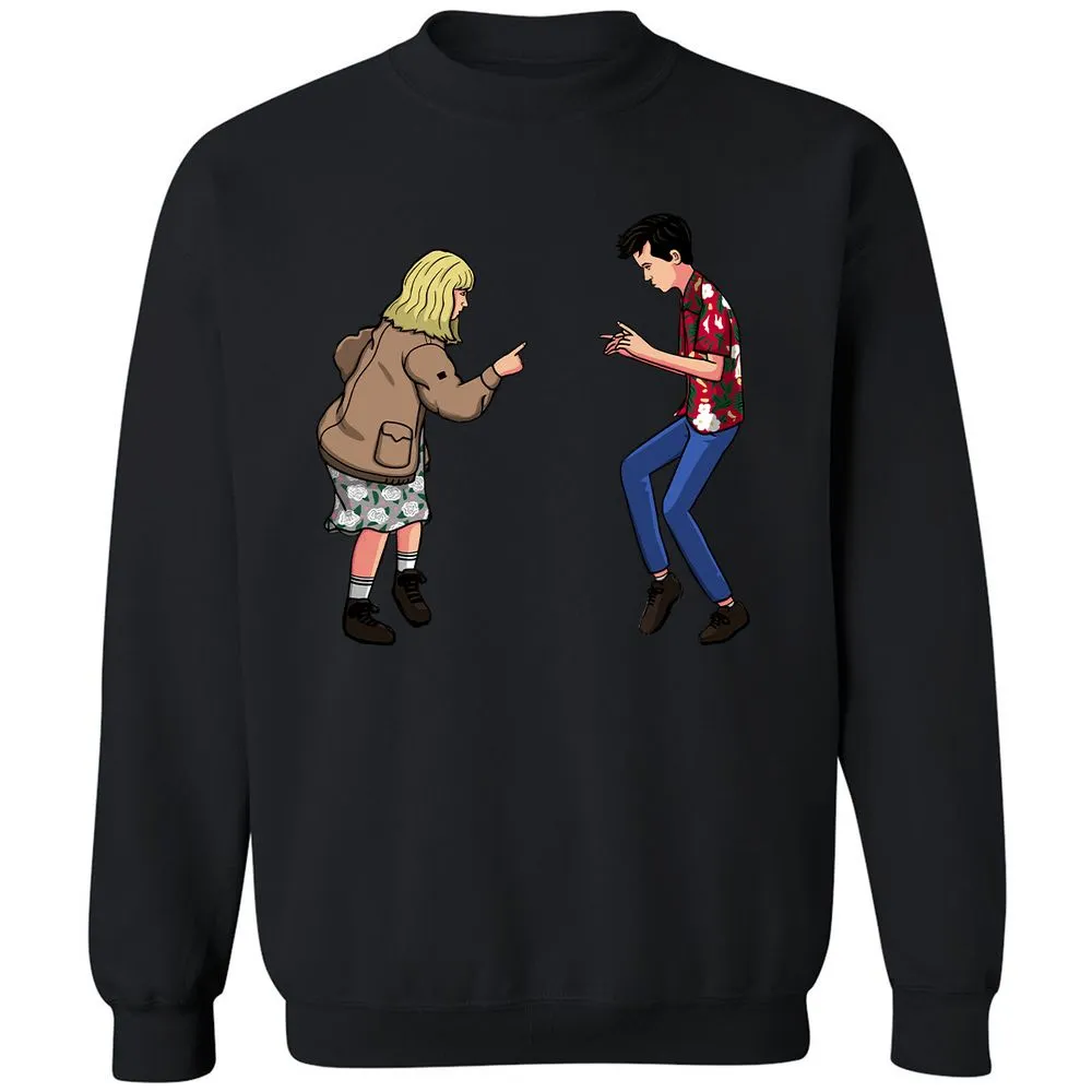 Classic Unisex Sweatshirt - C7UL1B9F - Black - 12