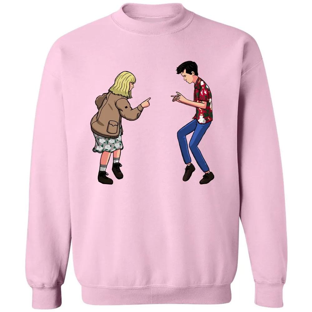 Classic Unisex Sweatshirt - C7UL1B9F - Light Pink - 3