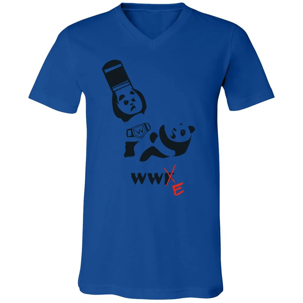Unisex V-Neck T-Shirt - 8RTZP3EV - True Royal - 4