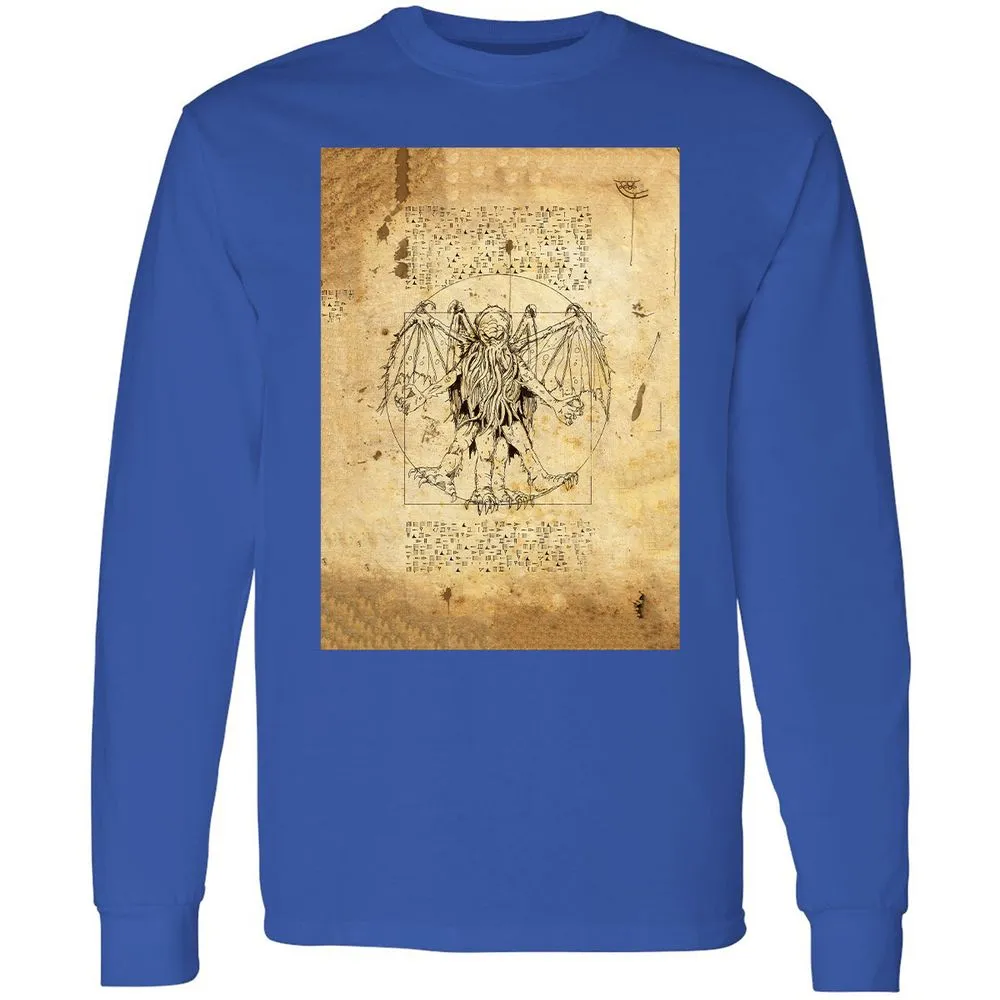 Long Sleeve T-Shirt - 8WC29TKF - Royal - 4