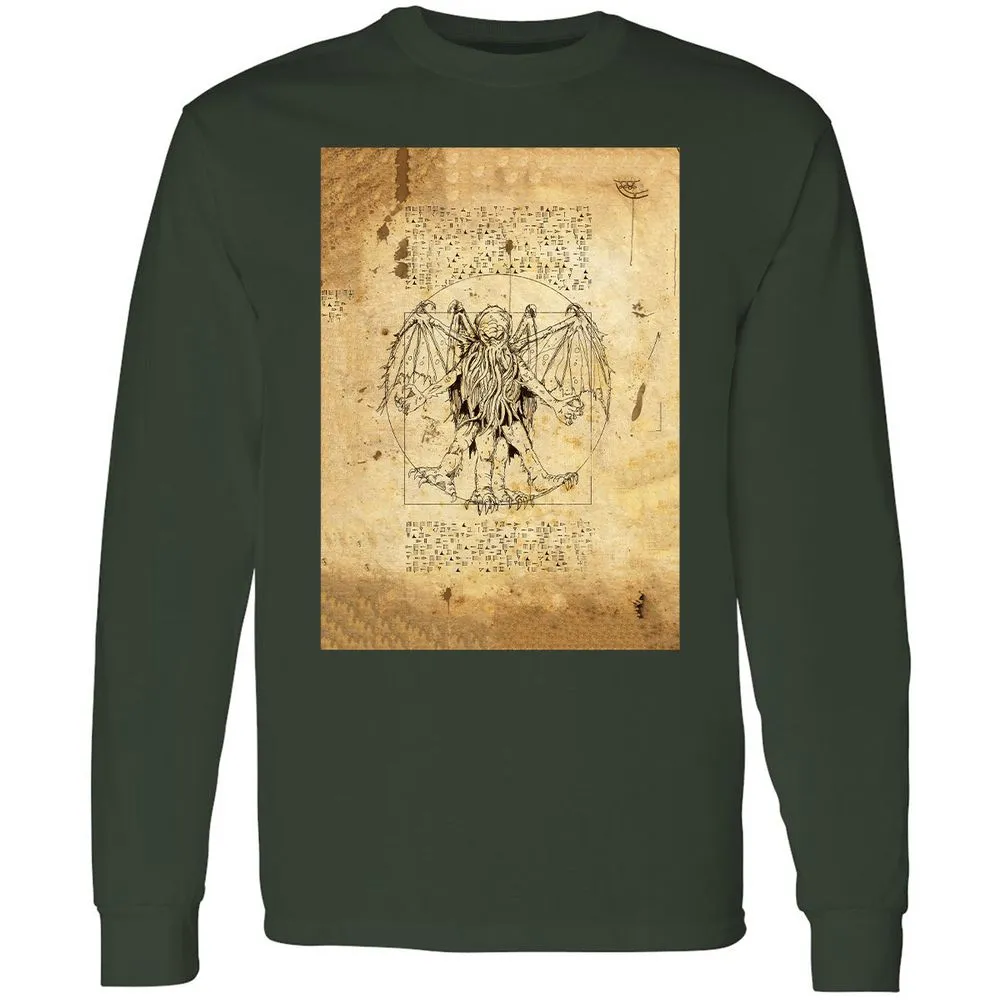Long Sleeve T-Shirt - 8WC29TKF - Forest Green - 8