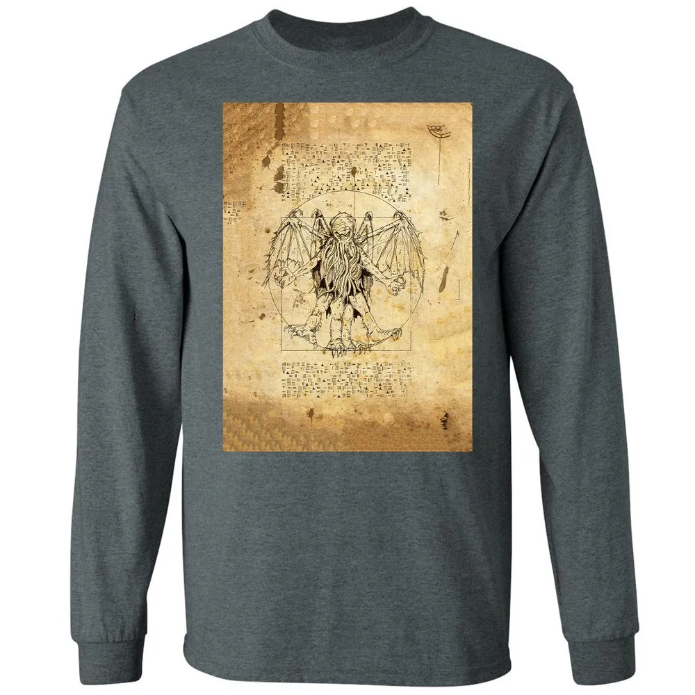 Long Sleeve T-Shirt - 8WC29TKF - Dark Heather - 15
