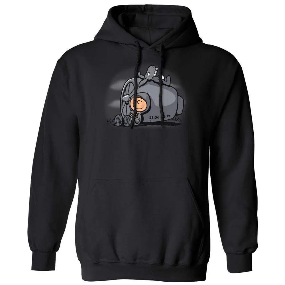 Classic Unisex Hoodie - F8DC3XEQ - Black - 11