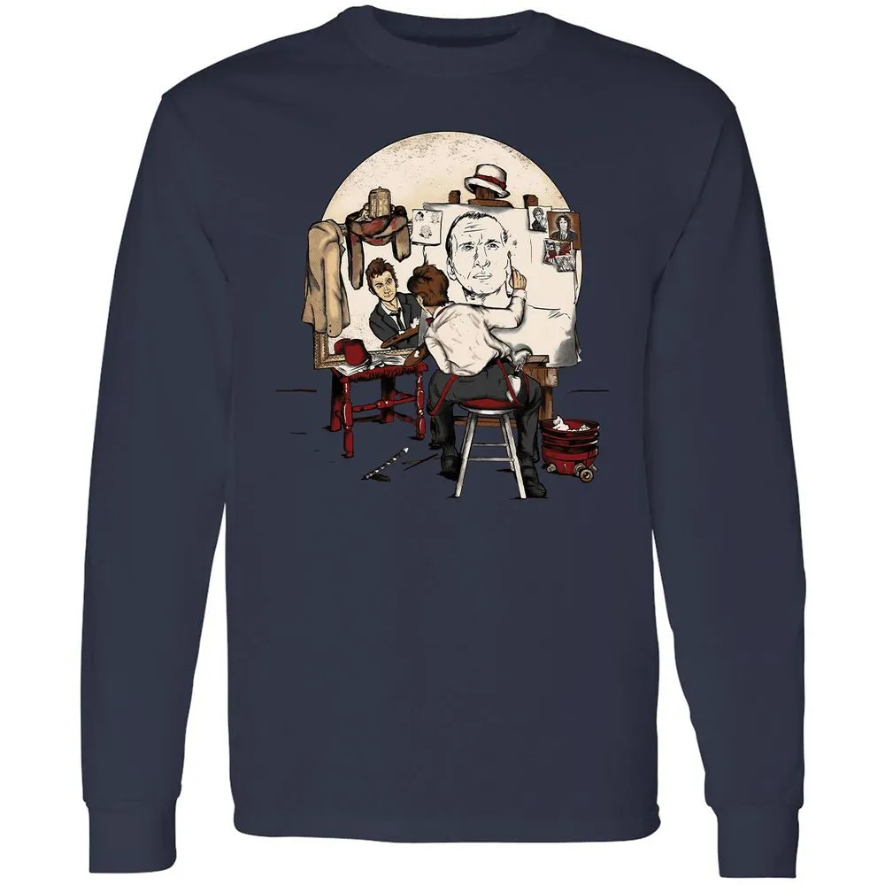 Long Sleeve T-Shirt - 8JPMM1GU - Navy - 12