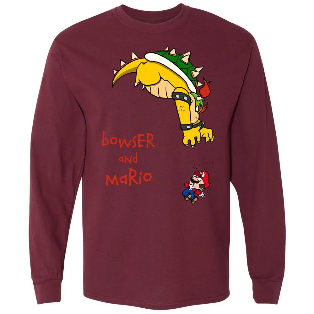 Long Sleeve T-Shirt - CLL7TW27 - Maroon - 11