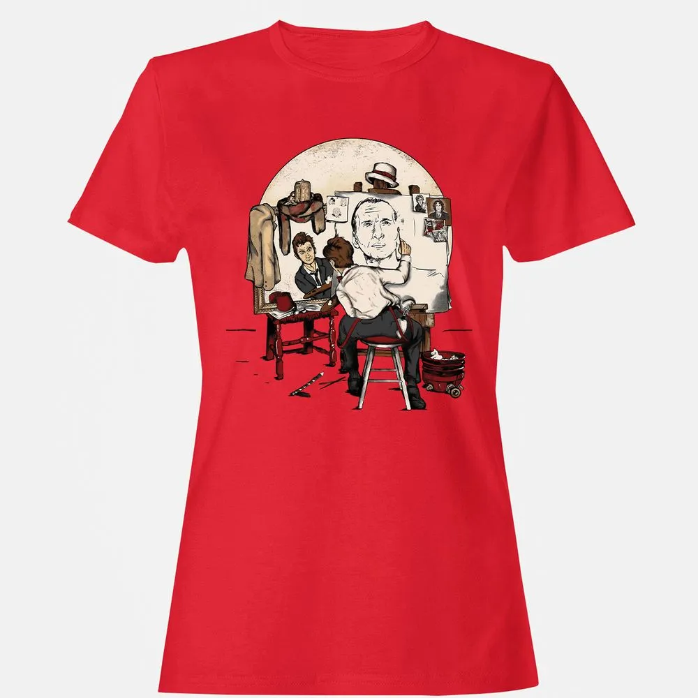 Women's T-Shirt - YNGG6AMJ - Red - 13