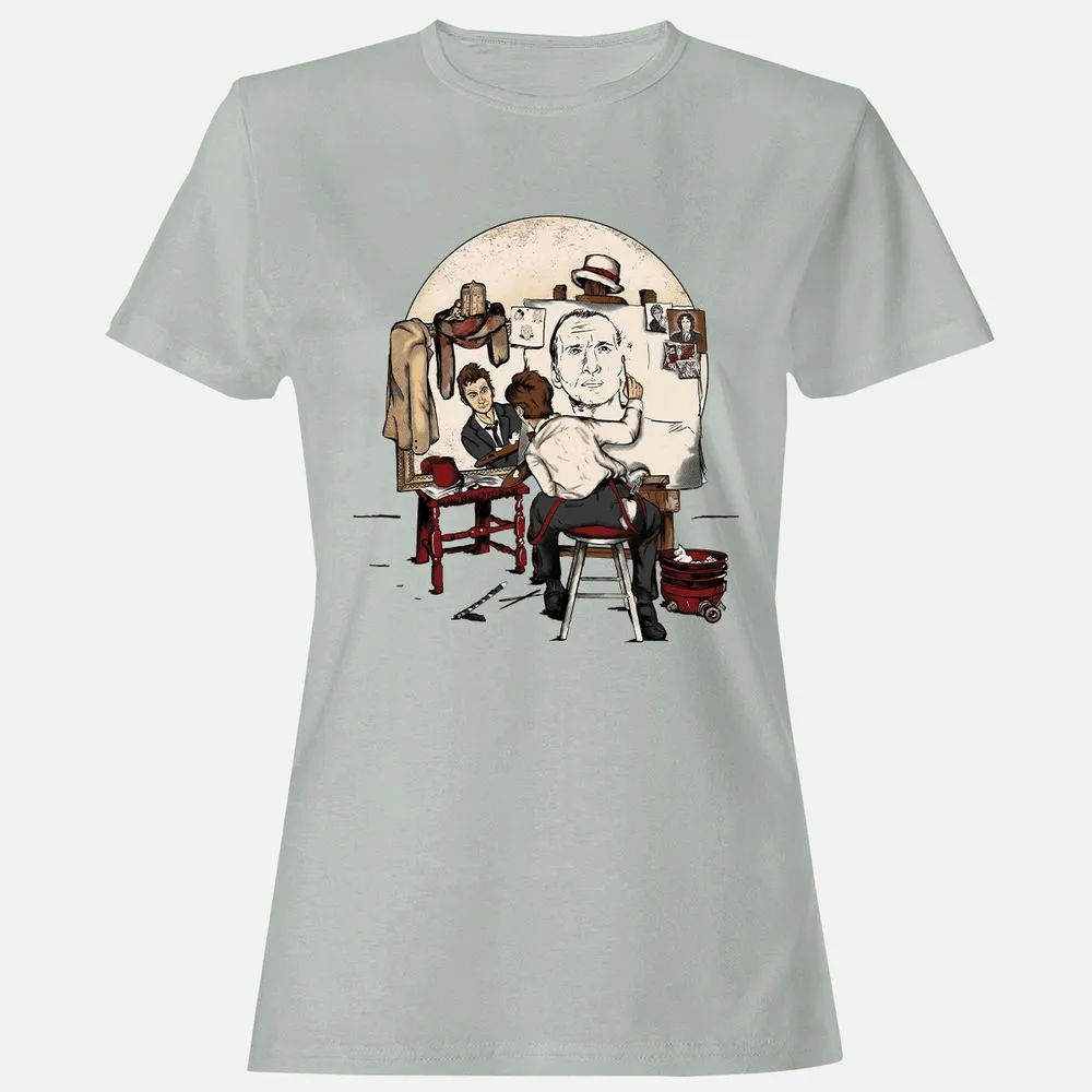 Women's T-Shirt - YNGG6AMJ - Ash - 2