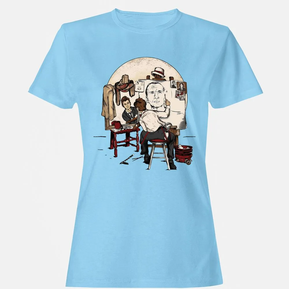 Women's T-Shirt - YNGG6AMJ - Light Blue - 8