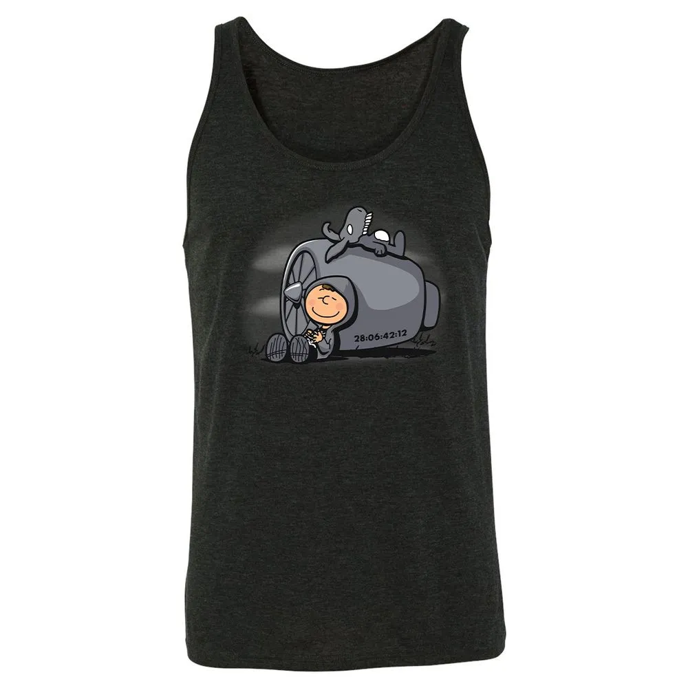 Unisex Jersey Tank - GF8DSBC6 - Charcoal Black Triblend - 5