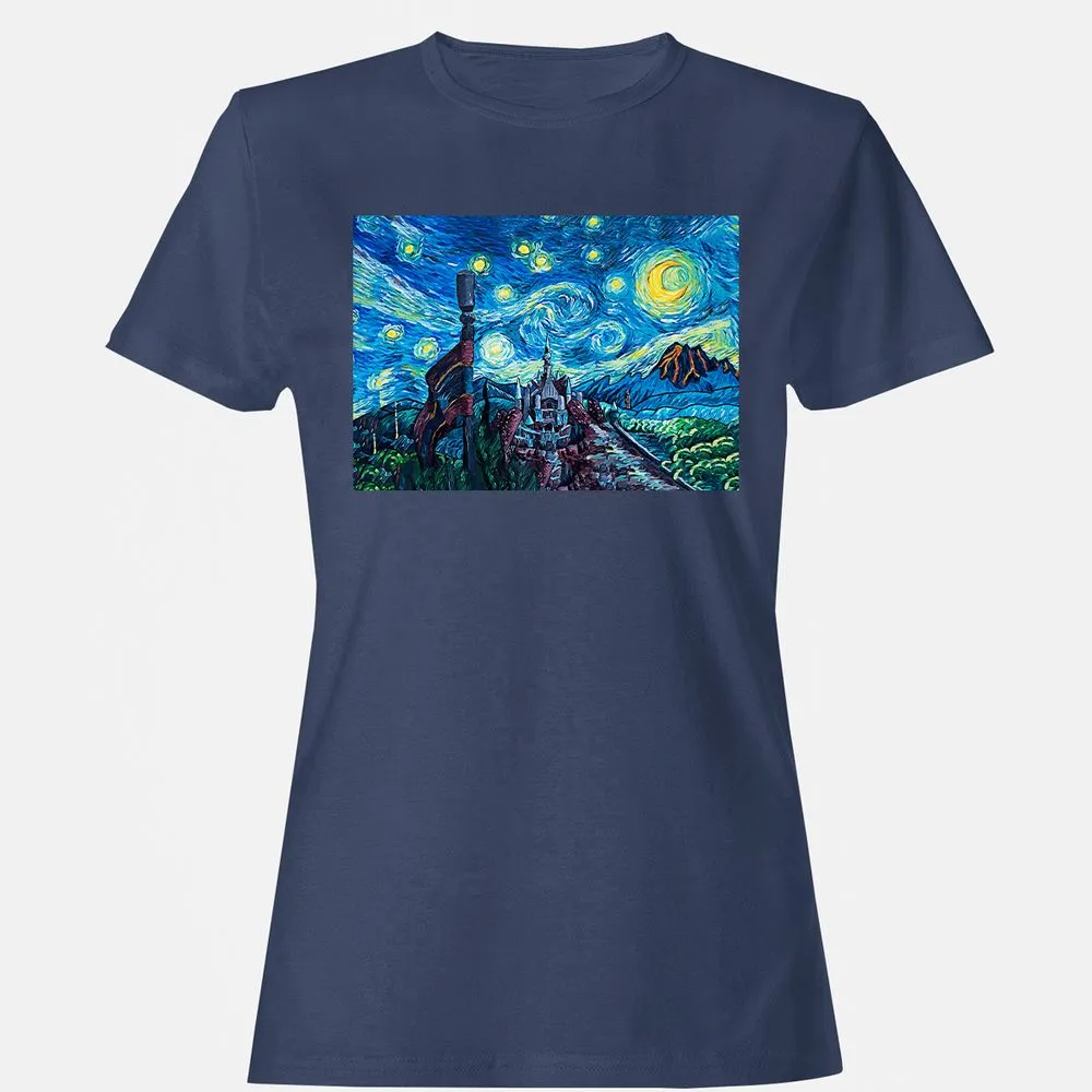 Women's T-Shirt - LH35PM3Q - Navy - 10