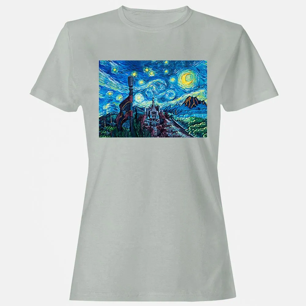 Women's T-Shirt - LH35PM3Q - Ash - 2