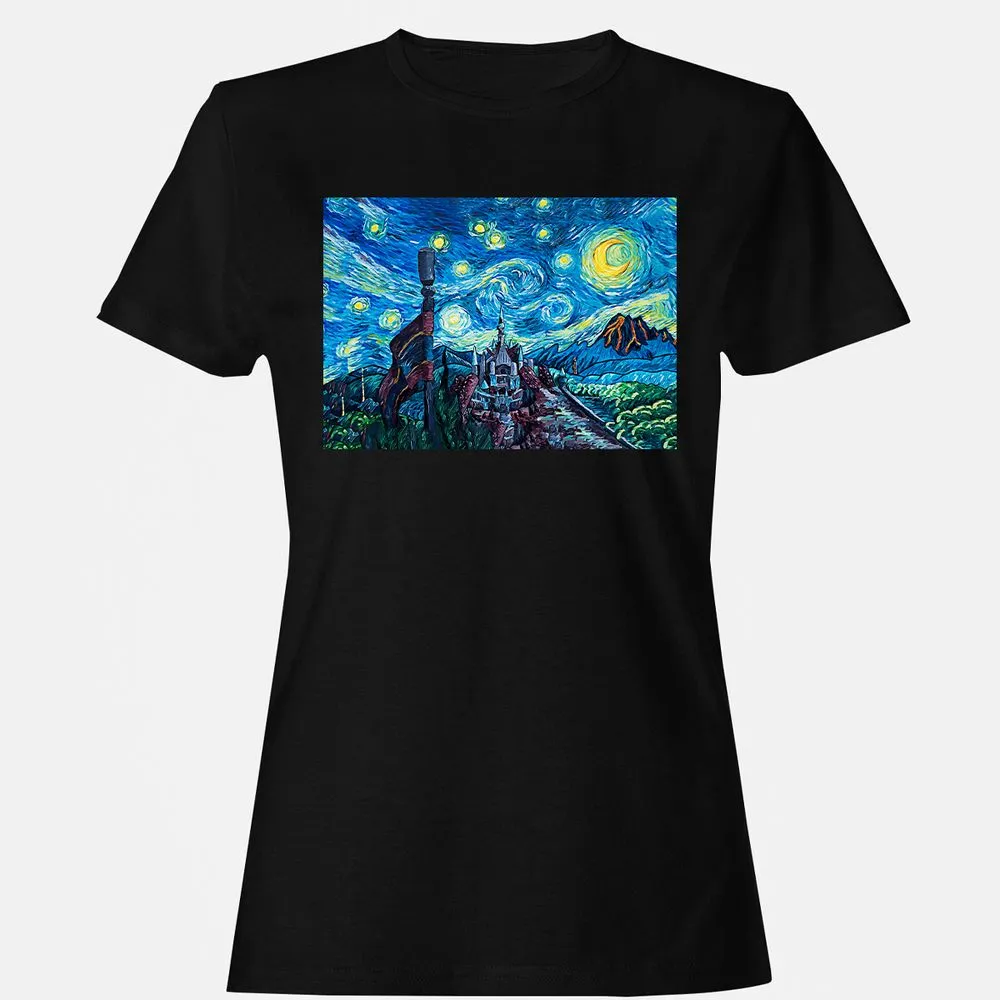 Women's T-Shirt - LH35PM3Q - Black - 16