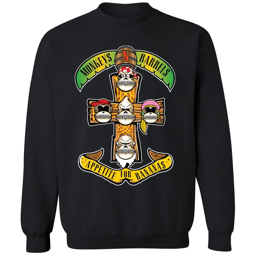 Classic Unisex Sweatshirt - 8FPMRQXZ - Black - 12