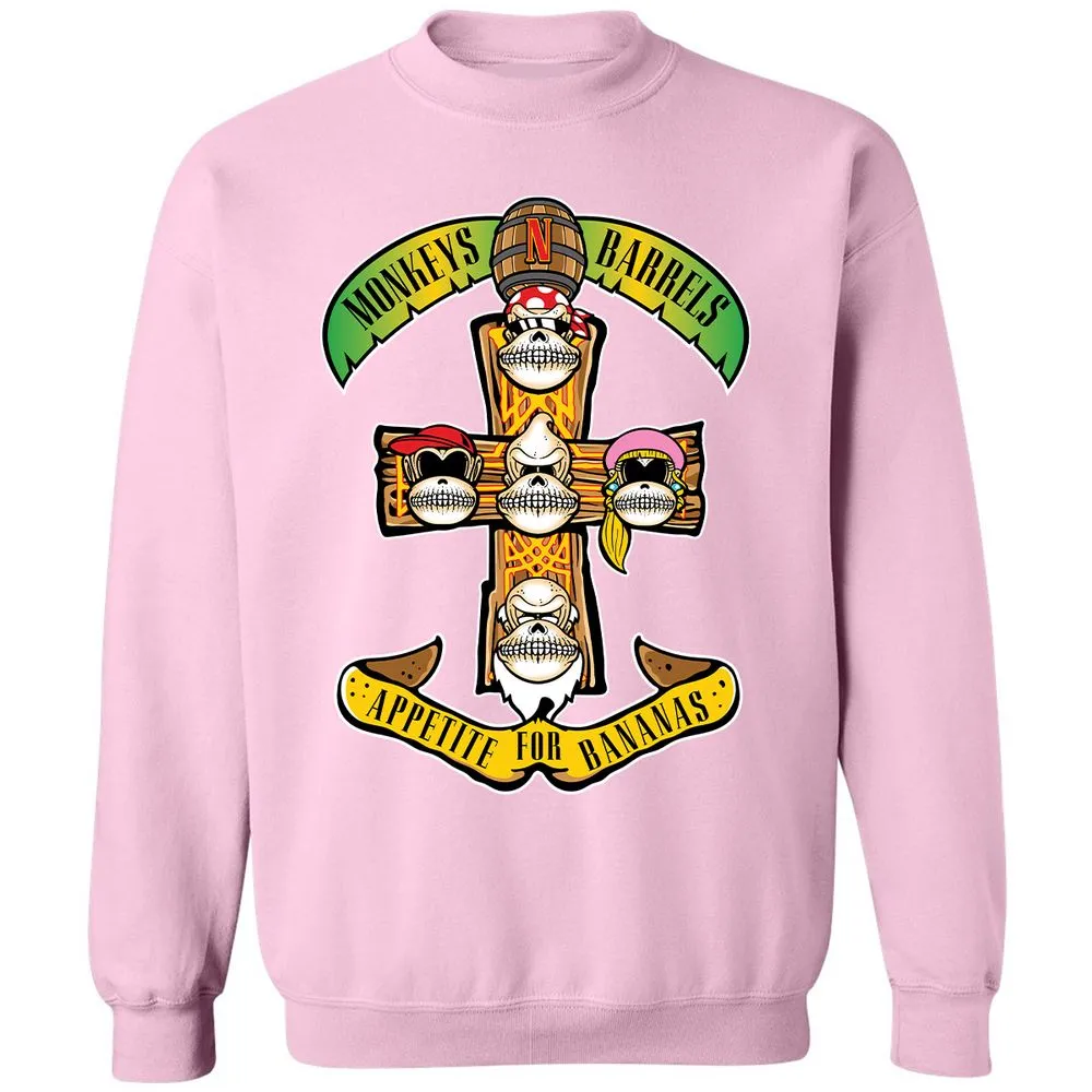Classic Unisex Sweatshirt - 8FPMRQXZ - Light Pink - 3