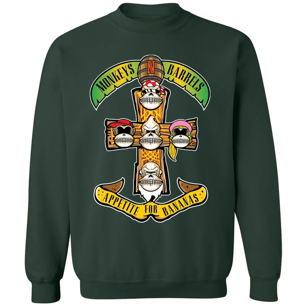Classic Unisex Sweatshirt - 8FPMRQXZ - Forest Green - 4