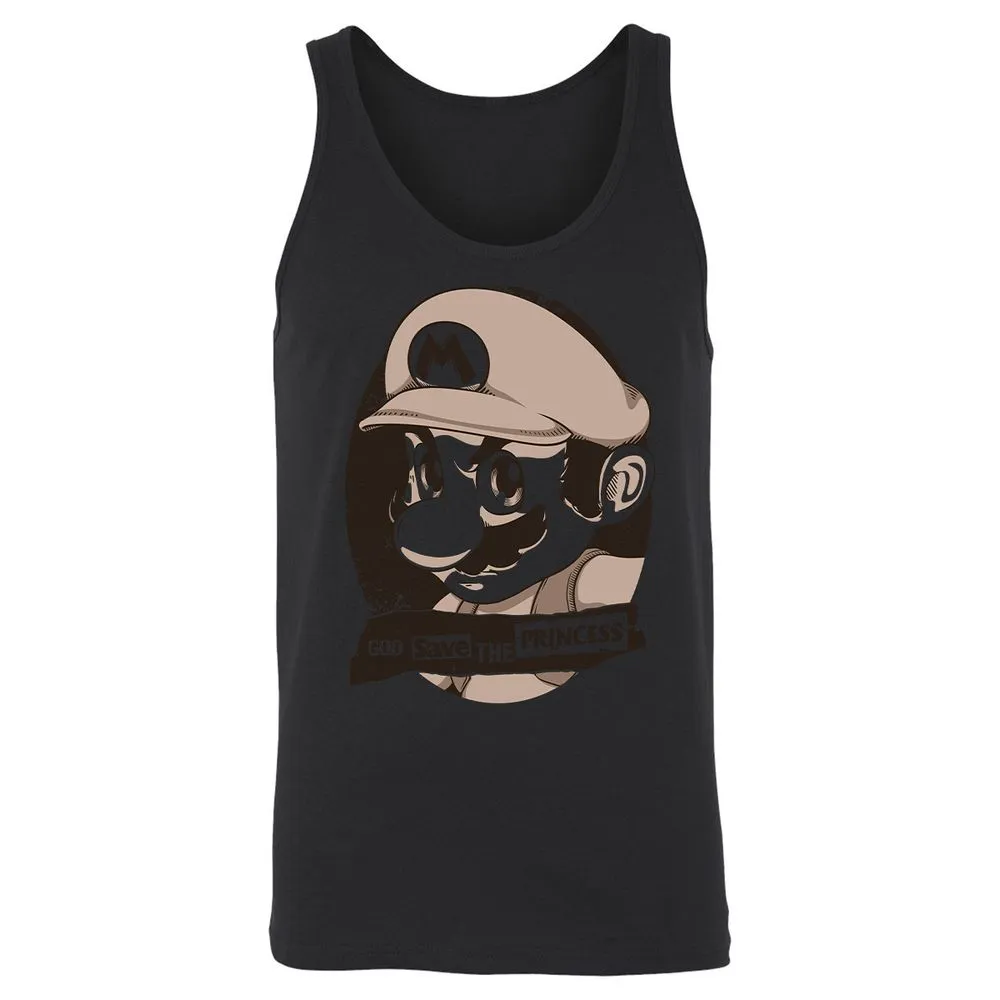 Unisex Jersey Tank - Y1PMZ9MS - Black - 14