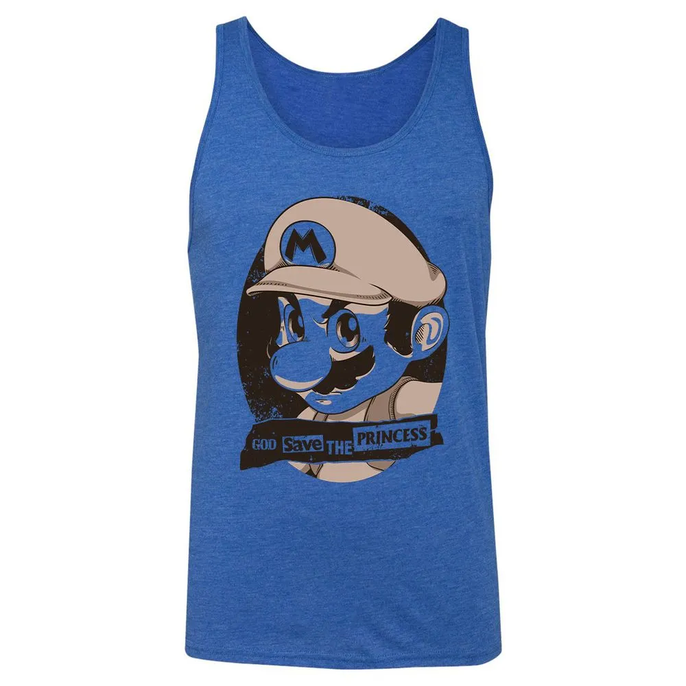 Unisex Jersey Tank - Y1PMZ9MS - True Royal Triblend - 12