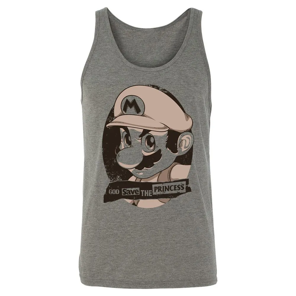 Unisex Jersey Tank - Y1PMZ9MS - Grey Triblend - 2