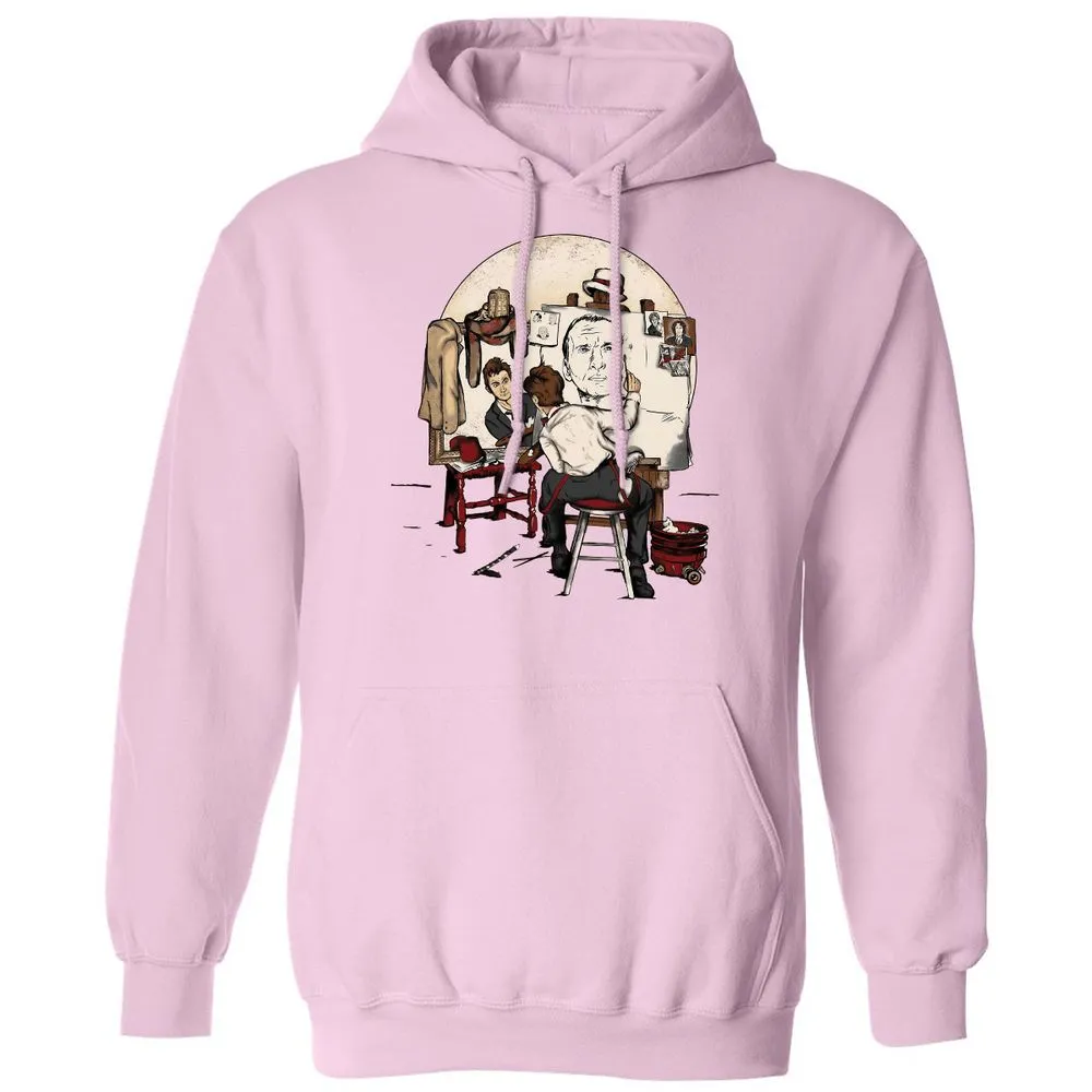 Classic Unisex Hoodie - VX9CTGGF - Light Pink - 3