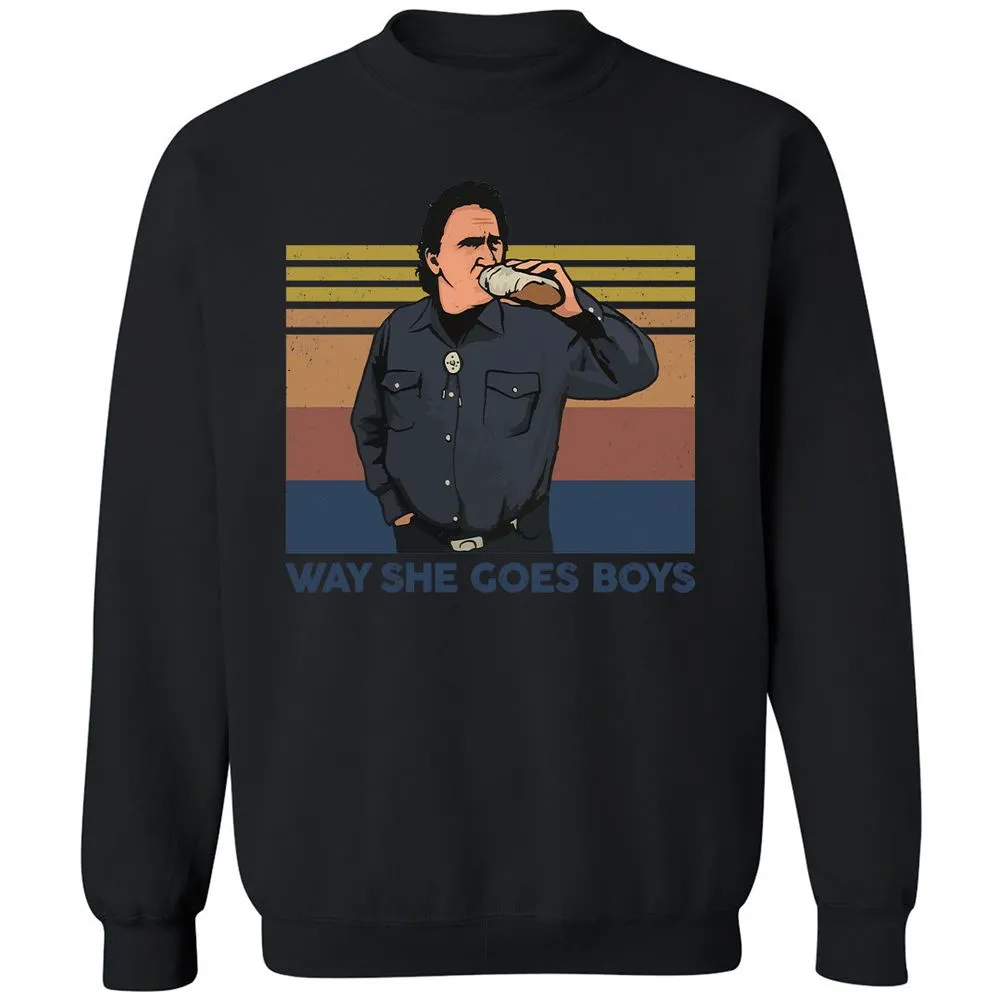 Classic Unisex Sweatshirt - EEXTWN8E - Black - 12