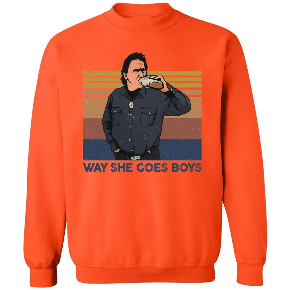 Classic Unisex Sweatshirt - EEXTWN8E - Orange - 10
