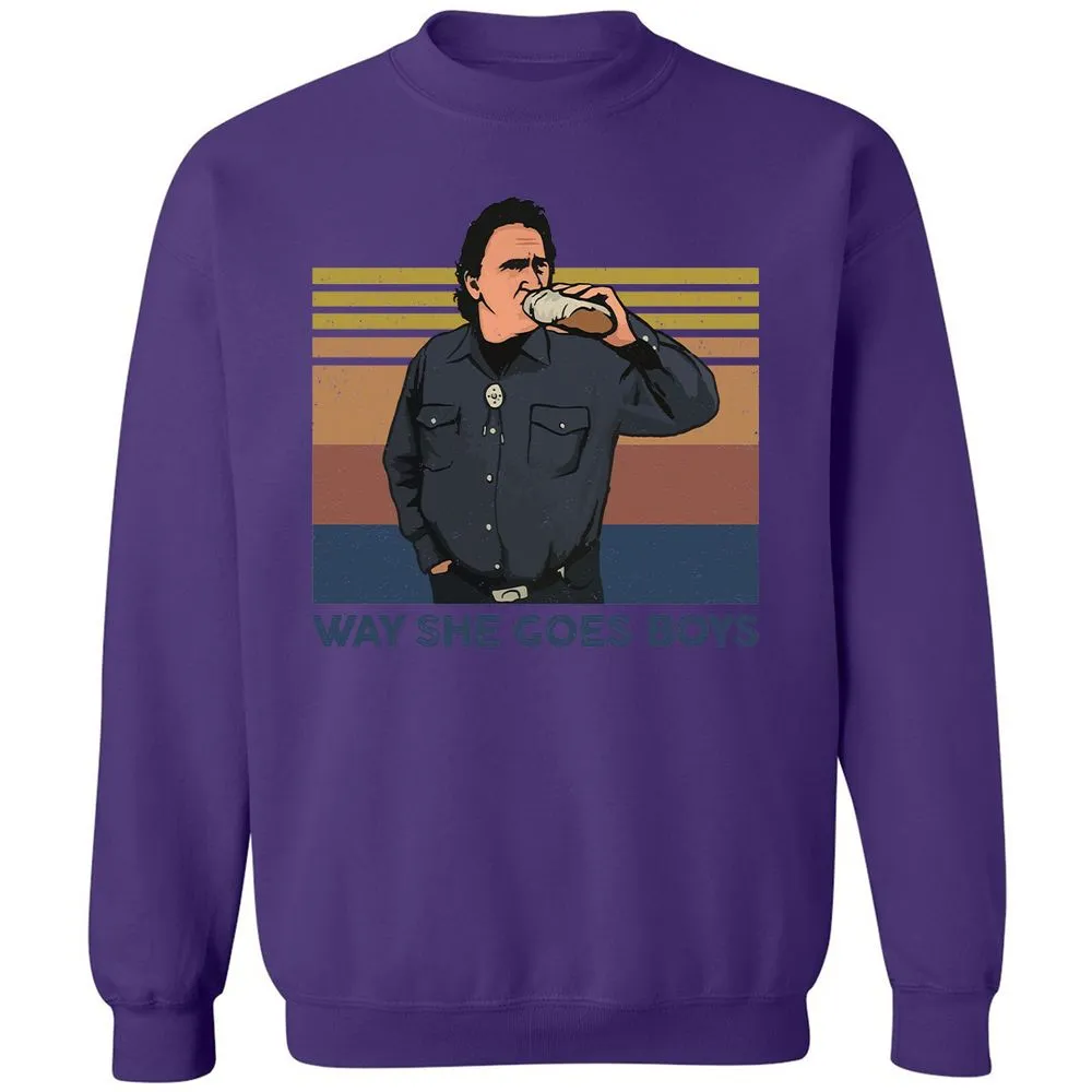 Classic Unisex Sweatshirt - EEXTWN8E - Purple - 6