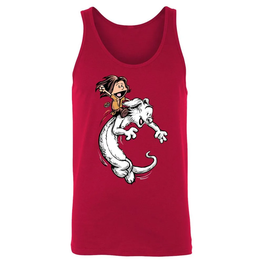 Unisex Jersey Tank - YFDHS6RN - Red - 11