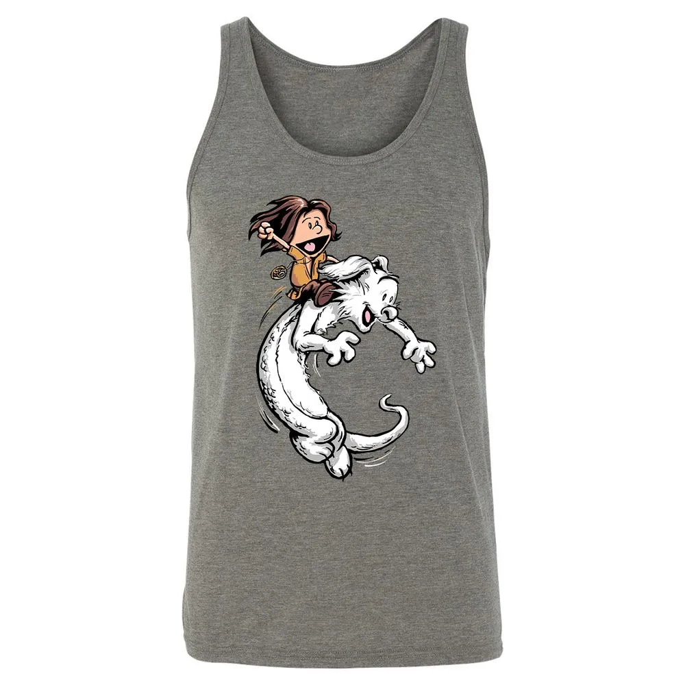 Unisex Jersey Tank - YFDHS6RN - Grey Triblend - 2
