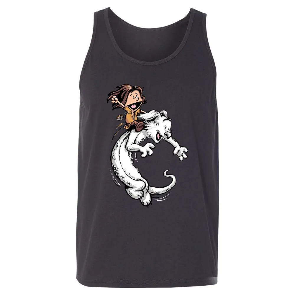 Unisex Jersey Tank - YFDHS6RN - Dark Grey - 7