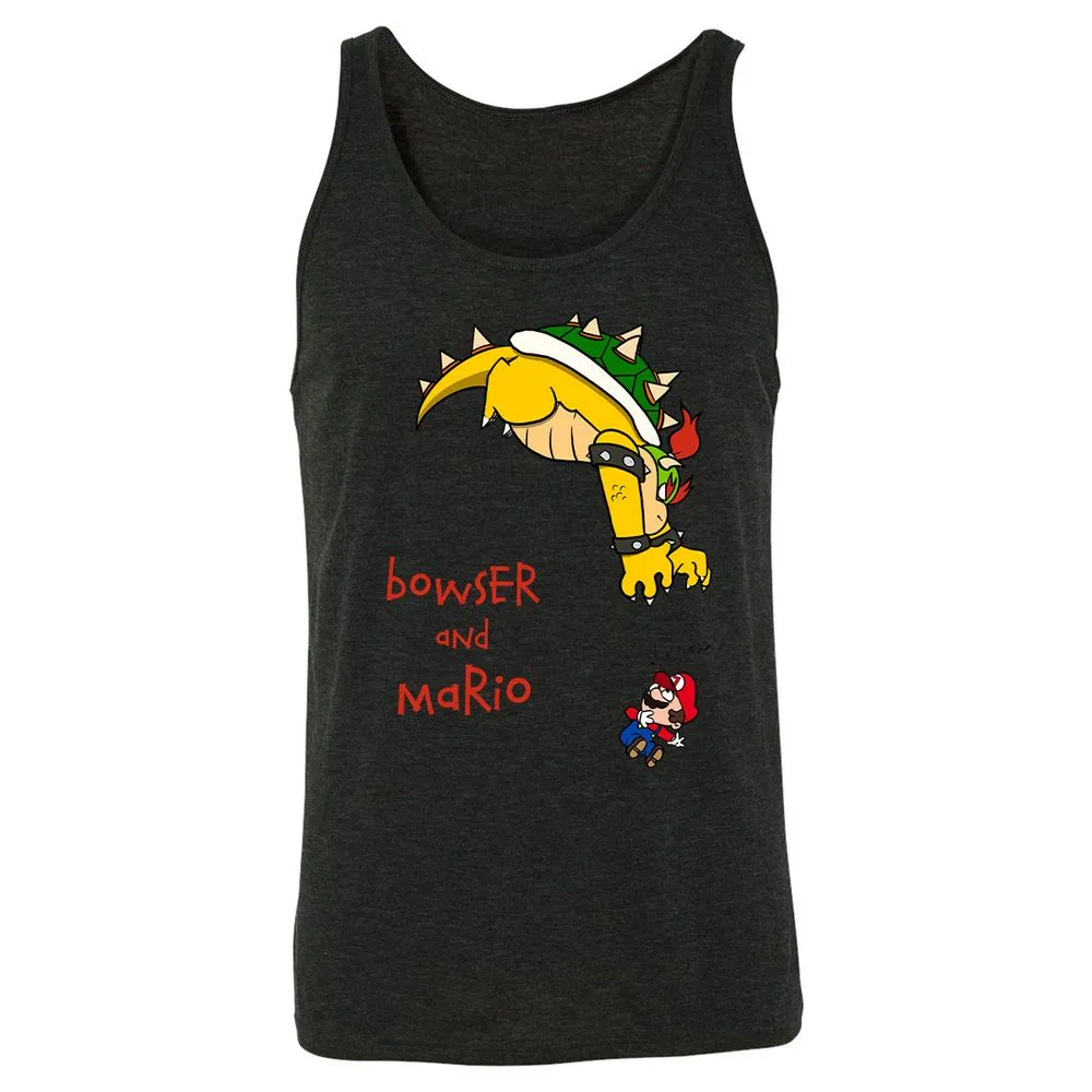 Unisex Jersey Tank - 93J6AV9J - Charcoal Black Triblend - 5