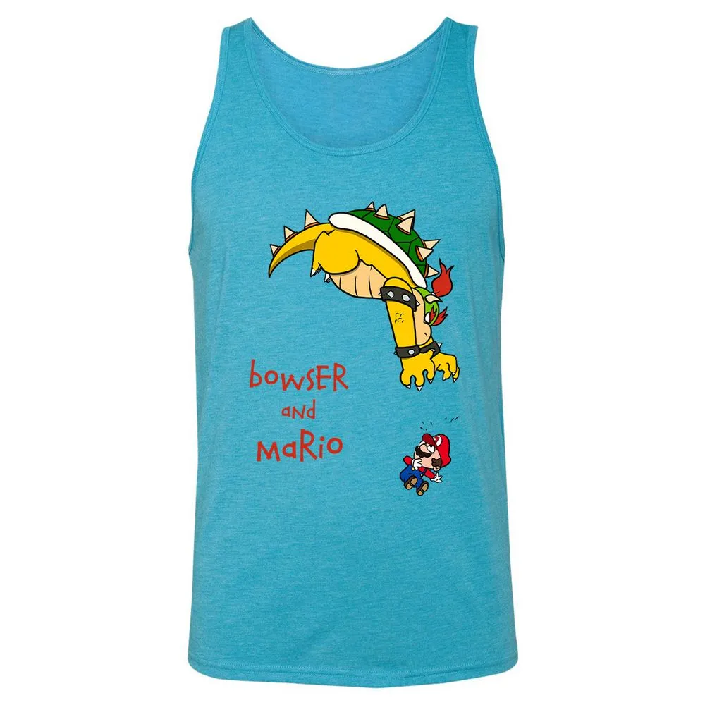 Unisex Jersey Tank - 93J6AV9J - Aqua Triblend - 3