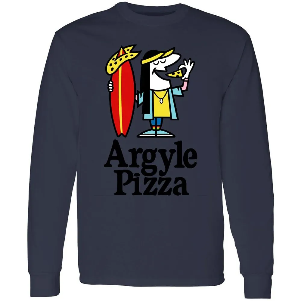 Long Sleeve T-Shirt - 25VCLJVH - Navy - 12