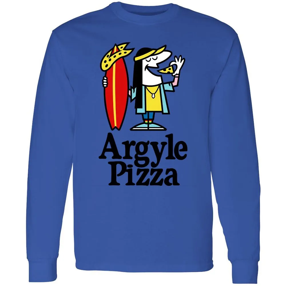 Long Sleeve T-Shirt - 25VCLJVH - Royal - 4