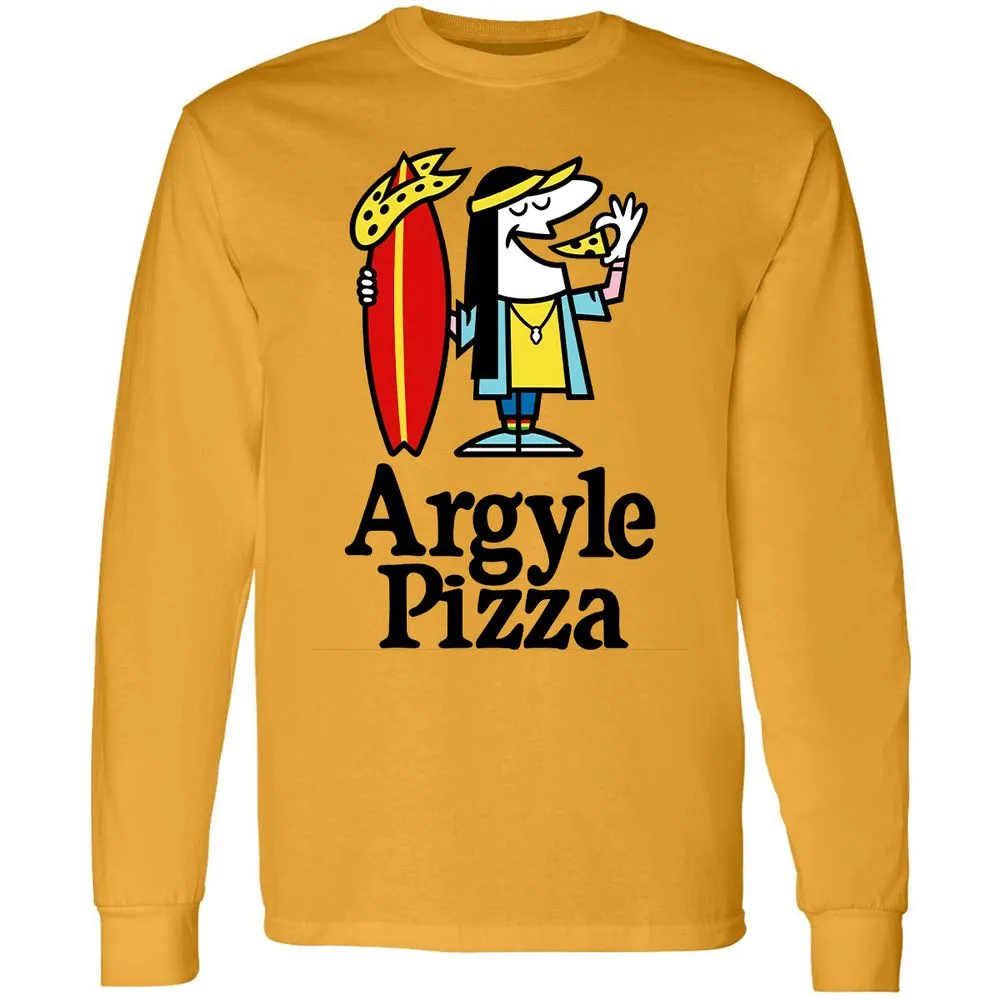 Long Sleeve T-Shirt - 25VCLJVH - Gold - 9