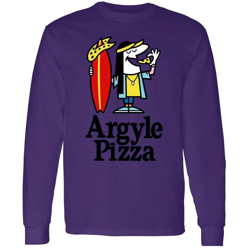 Long Sleeve T-Shirt - 25VCLJVH - Purple - 13