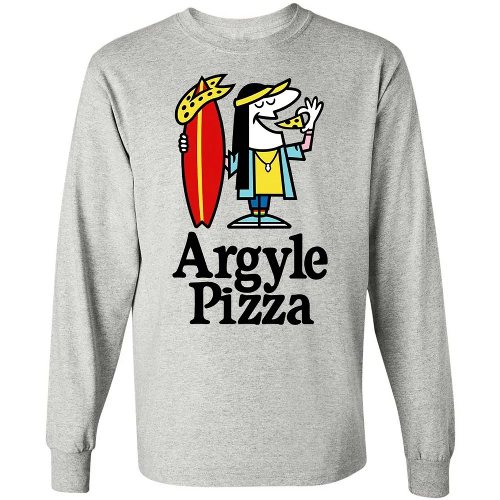 Long Sleeve T-Shirt - 25VCLJVH - Ash - 5