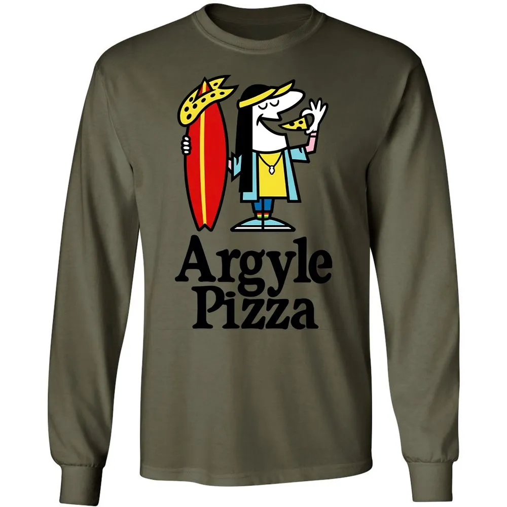 Long Sleeve T-Shirt - 25VCLJVH - Military Green - 7