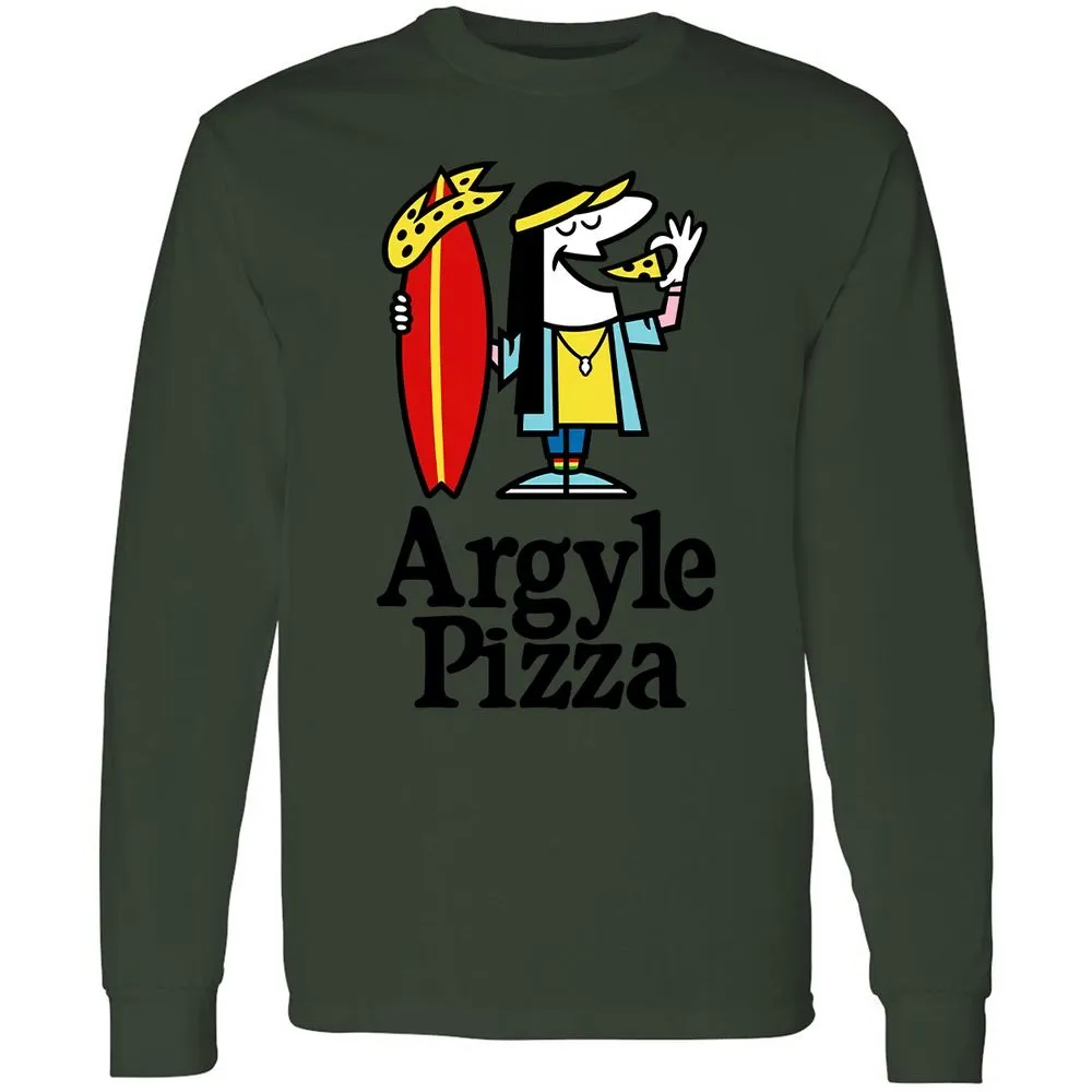 Long Sleeve T-Shirt - 25VCLJVH - Forest Green - 8