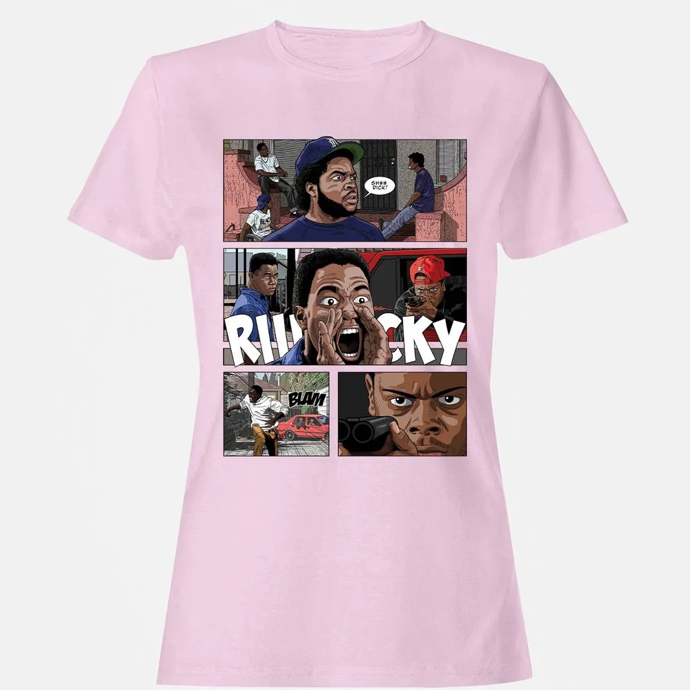 Women's T-Shirt - B4V4UCRJ - Light Pink - 9