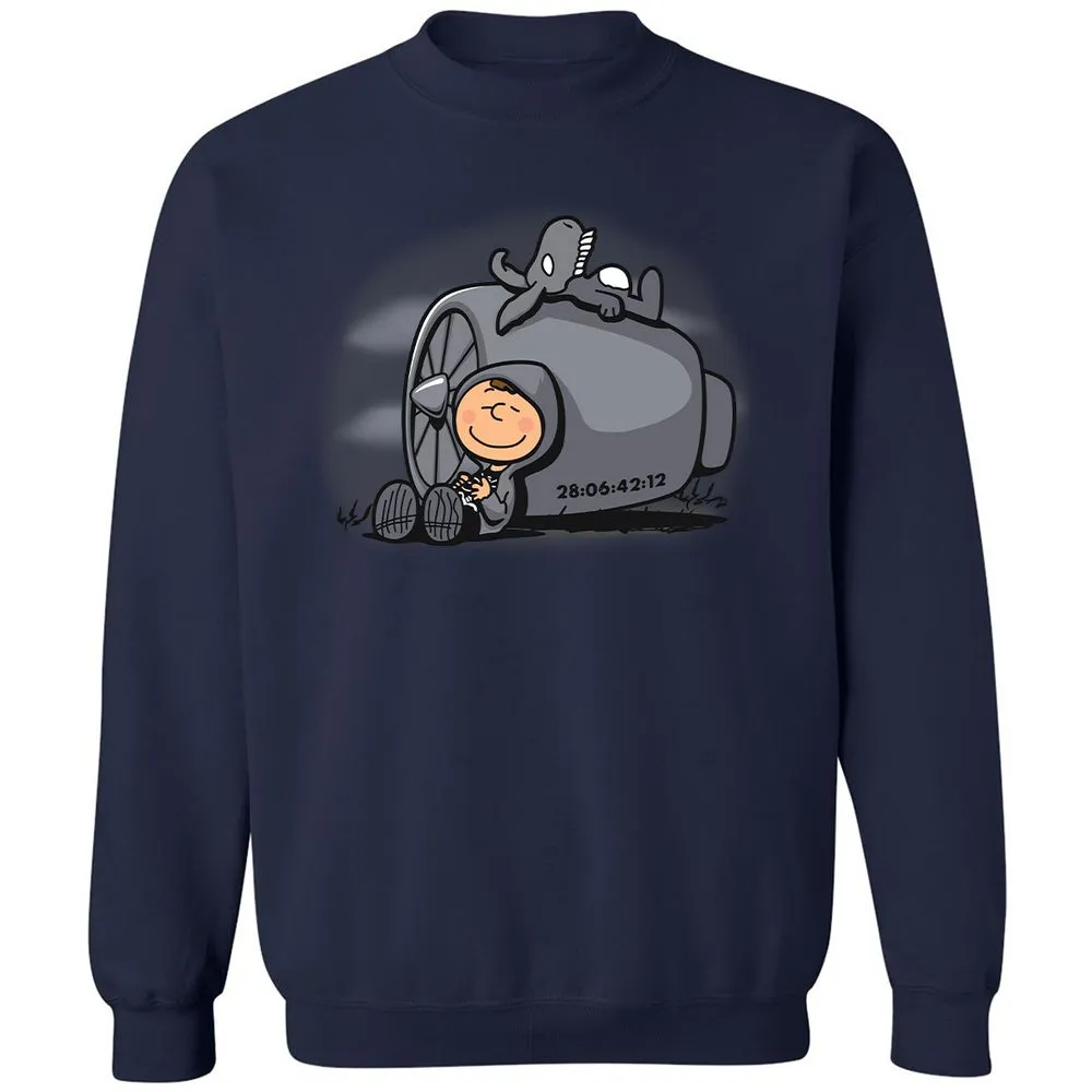 Classic Unisex Sweatshirt - NKDP985H - Navy - 8
