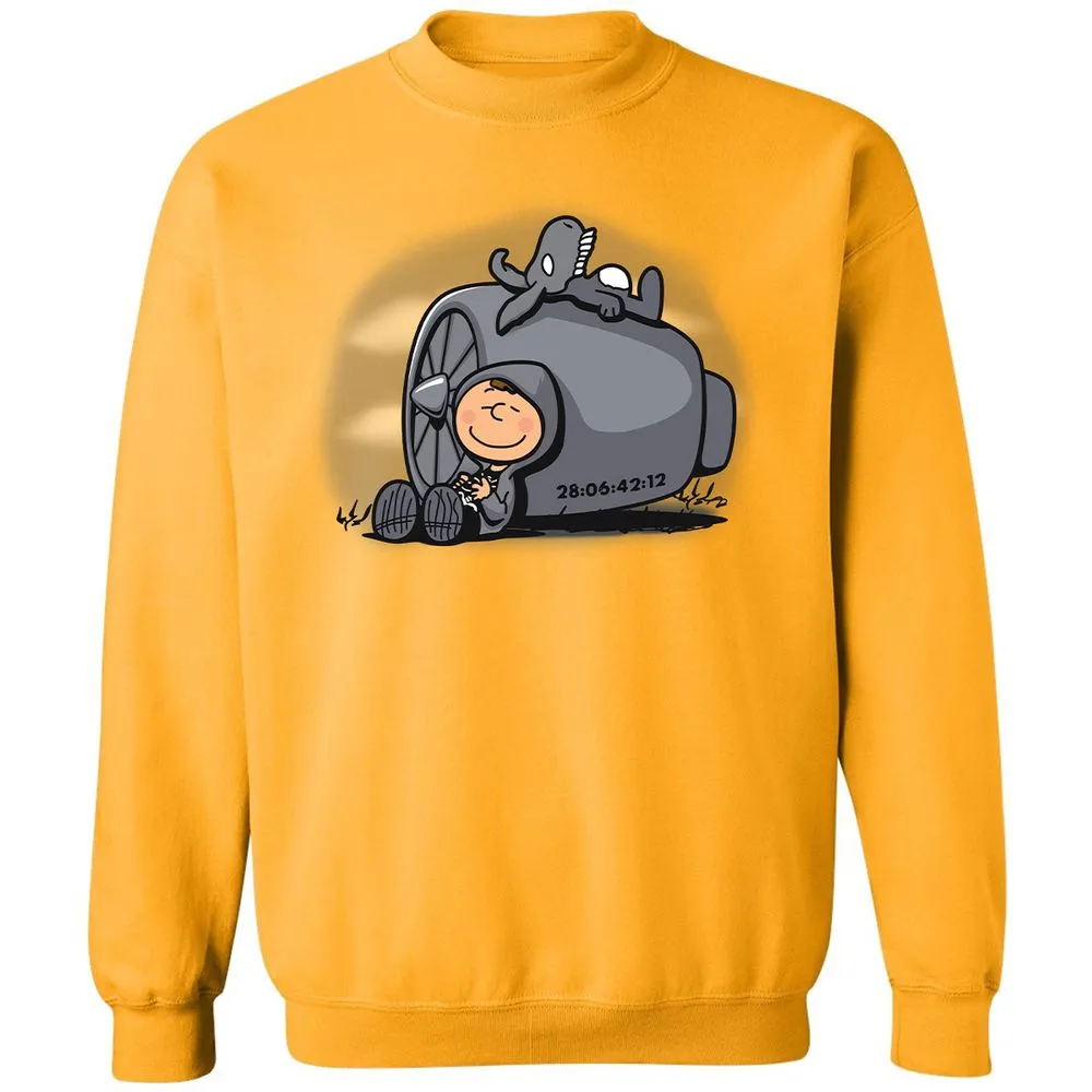 Classic Unisex Sweatshirt - NKDP985H - Gold - 11