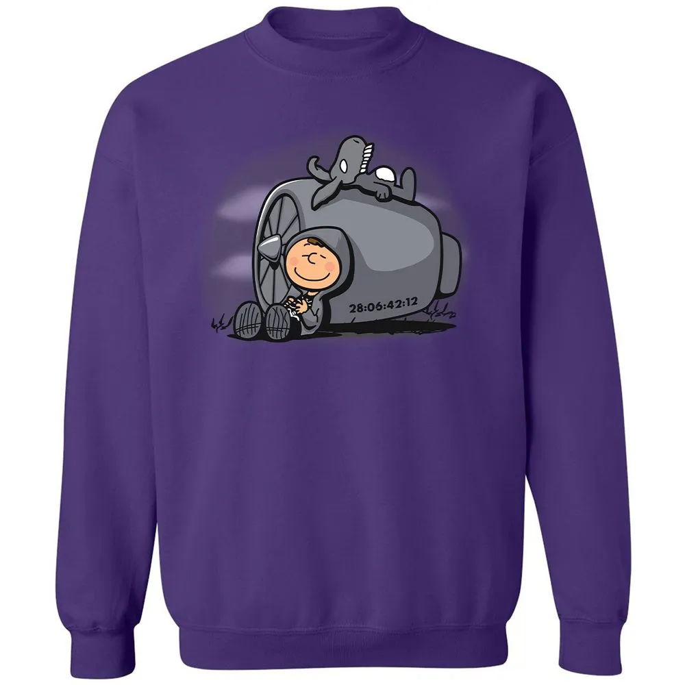 Classic Unisex Sweatshirt - NKDP985H - Purple - 6