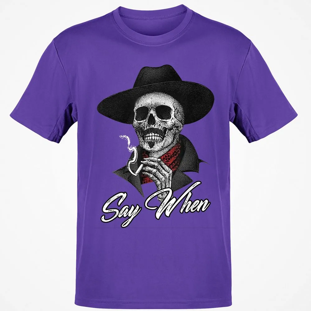 Classic Unisex T-Shirt - QFTTLQM6 - Purple - 9