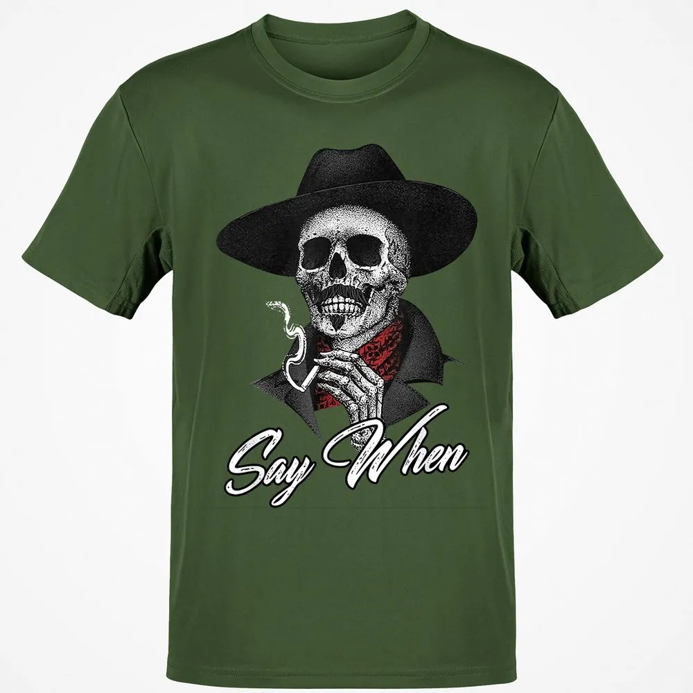 Classic Unisex T-Shirt - QFTTLQM6 - Military Green - 6
